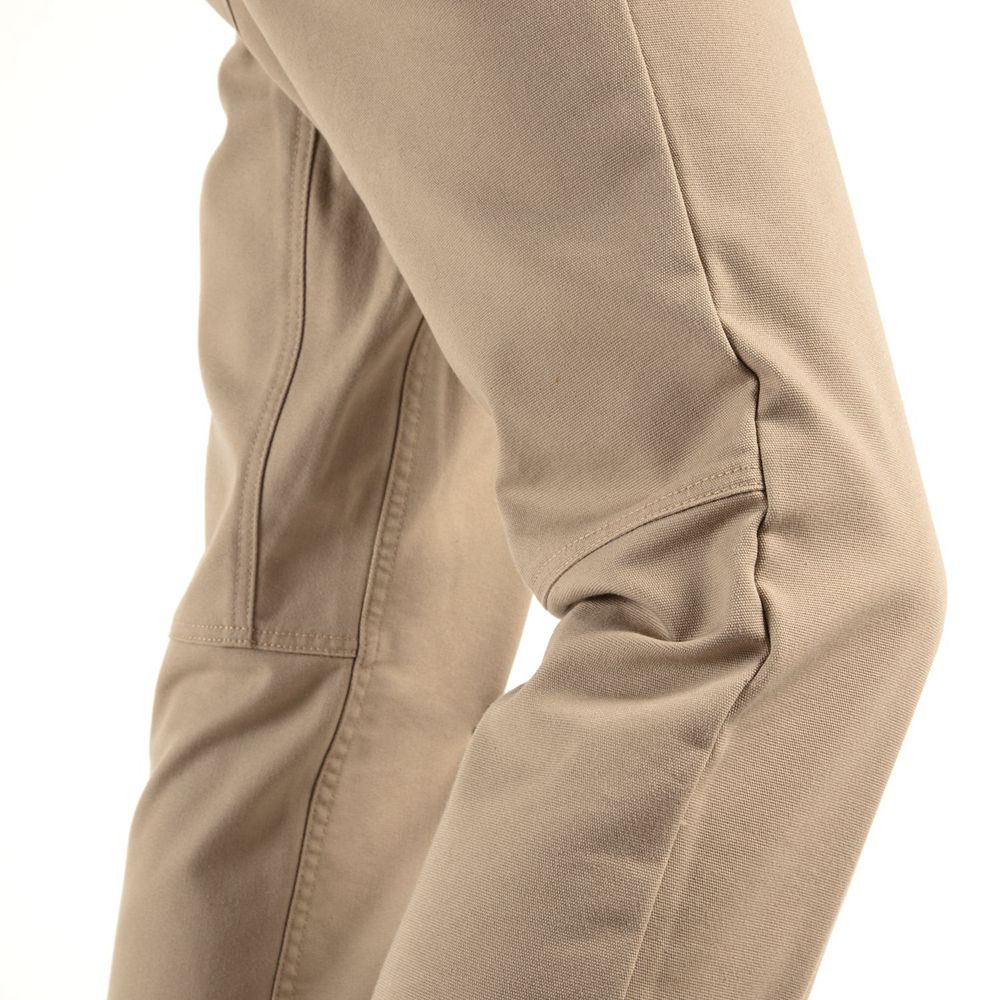 Timberland Mens Pants PRO® 8 Series Flex Canvas Work - Khaki - India ZA6187549